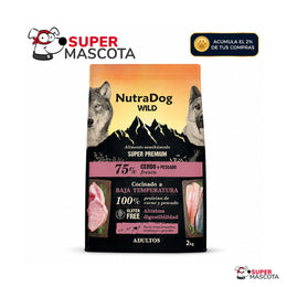 Nutradog Wild 75% cerdo y pescado