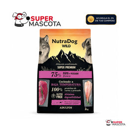 Nutradog Wild 75% pato y pescado