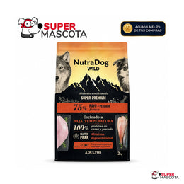 Nutradog Wild 75% pavo y pescado