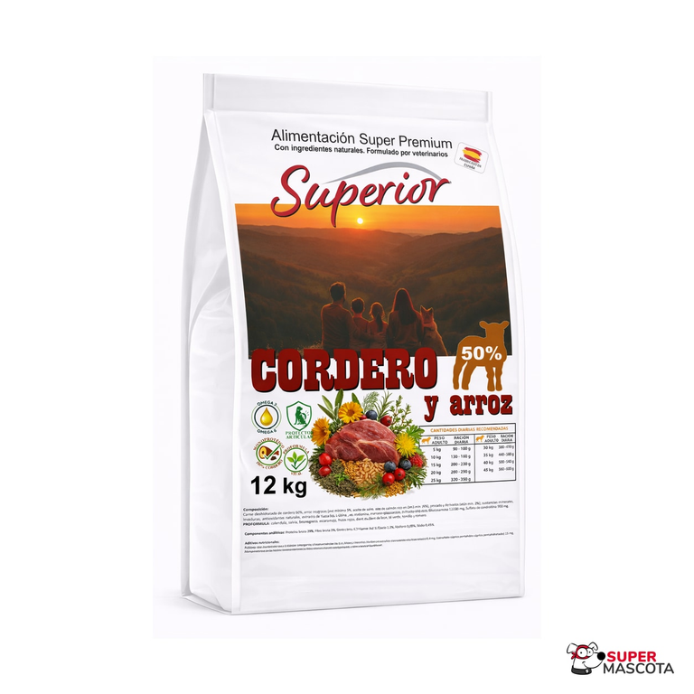 Superior adulto cordero 12 kg