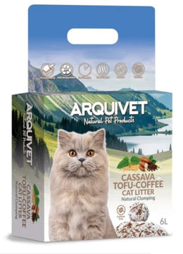 Arquivet Tofu Coffee - Tofu aglomerante para gatos