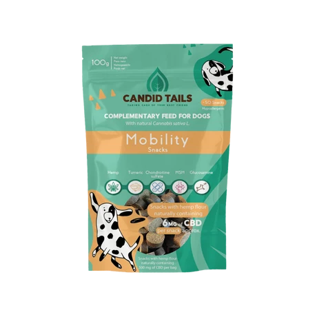 Snacks Mobility+ con CBD natural perros