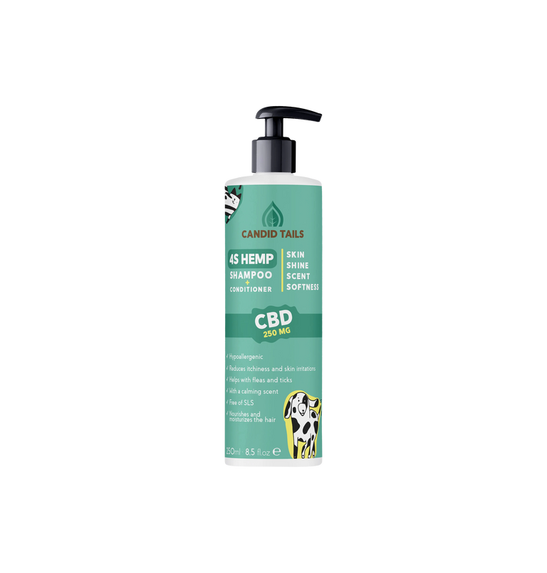 Candid 4S Champú CBD para Perros 250 ml
