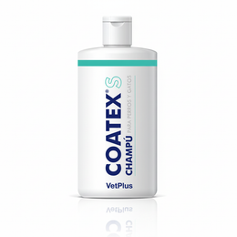 Coatex champú de aloe y avena de 500 ml para perros y gatos