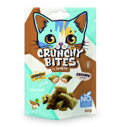 Mpets Crunchy Bites Pato 60 g para Gatos