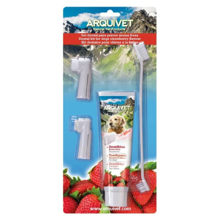 Set dental sabor fresa