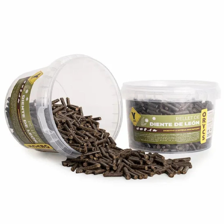 Orycs Pellets de diente de león 250 g para roedores