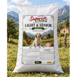 Superior EcoGrainFree Light Senior – Alimentación sin cereales para perros