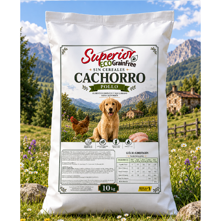 Superior EcoGrainFree Cachorro – Alimentación sin cereales para cachorros