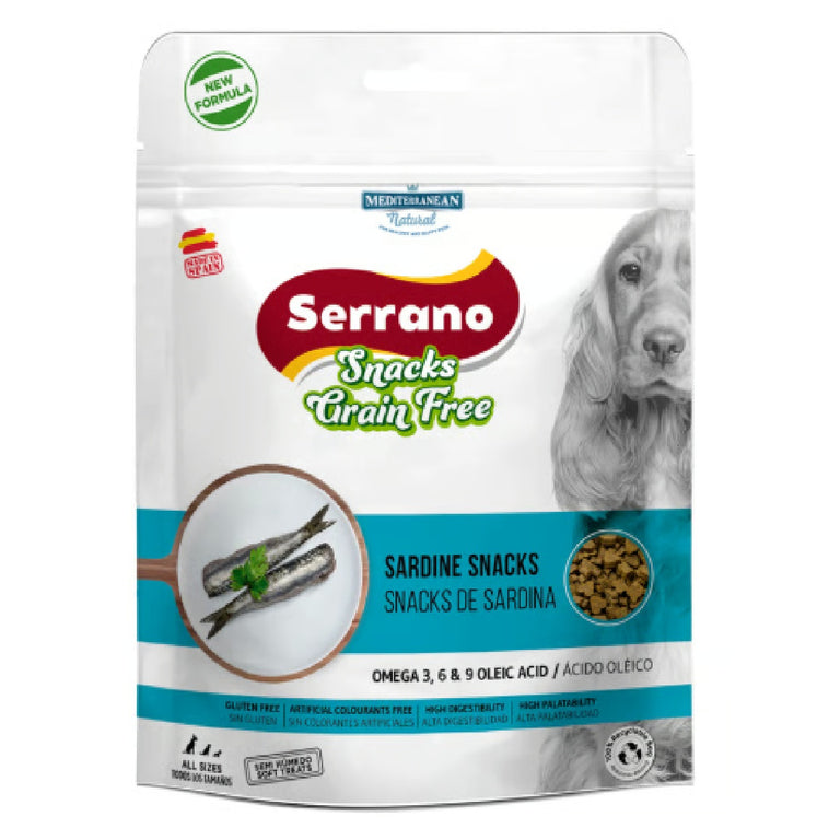 Serranos Snack Grain Free sardinas 150 g