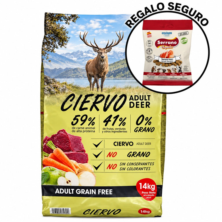 Kronopet Sin Cereales Ciervo 14 kg