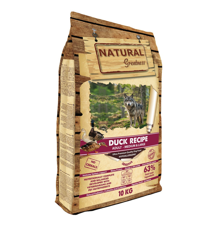Natural Greatness receta pato