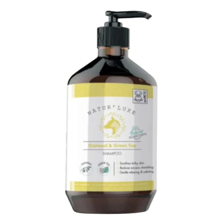 NaturLuxe  champú de avena y té verde 500 ml