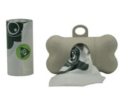 Dispensador Bambú de bolsas para caca