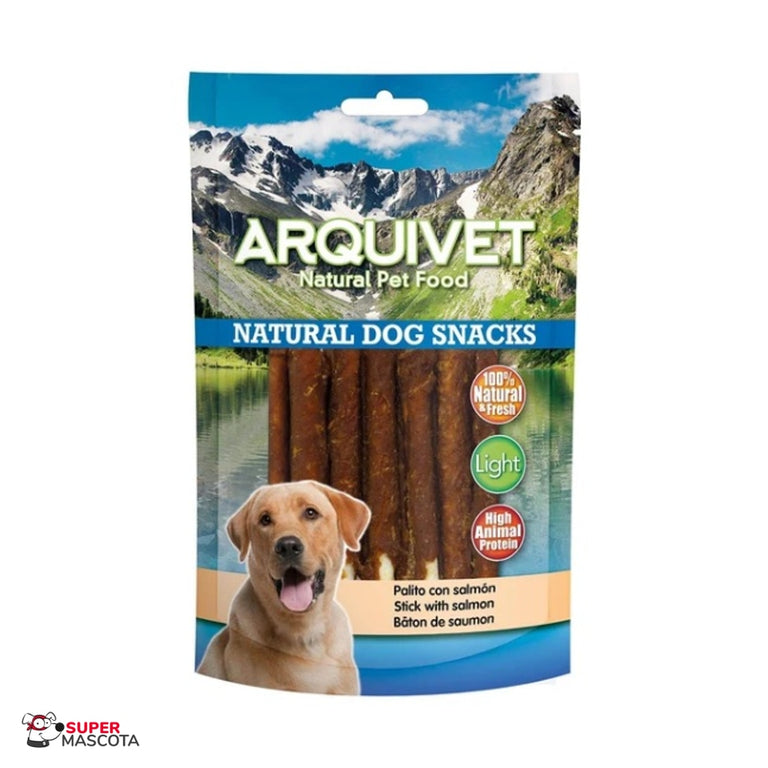 Arquivet Palitos de Salmón de 13 cm para perros 1 kg