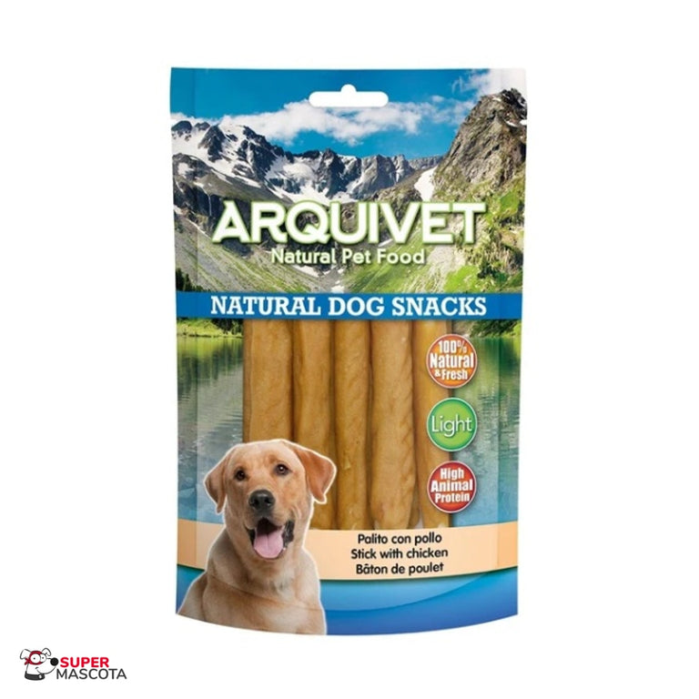 Arquivet palitos de pollo 13 cm 1 kg para perros