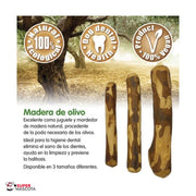 Arquivet Palo de Olivo mordedor dental para perros