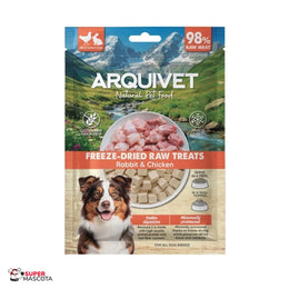 Arquivet snack liofilizado de conejo y pollo 50 g para perros